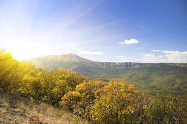 dağlık ve ormanlık.