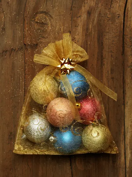 Christmas bag — Stock Photo, Image