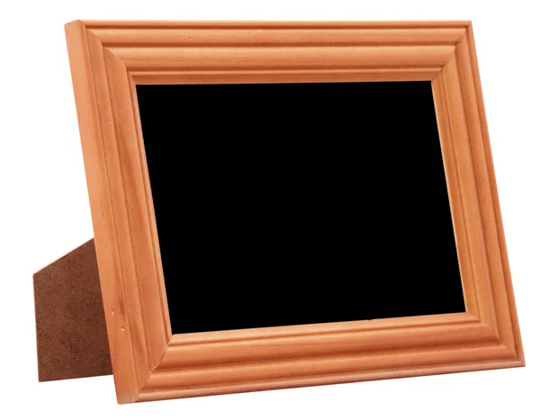 Wooden photo frame — Stock Photo, Image