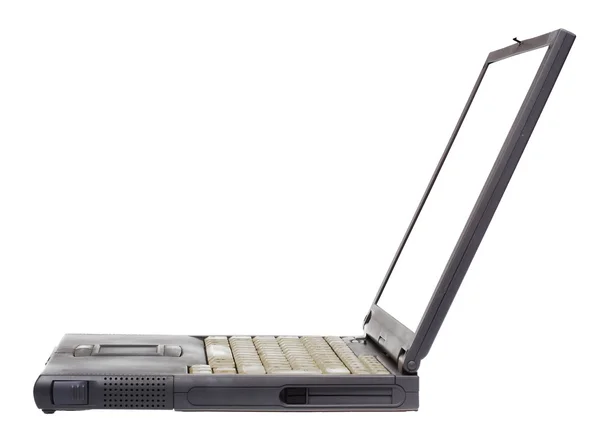 Velho laptopold — Fotografia de Stock