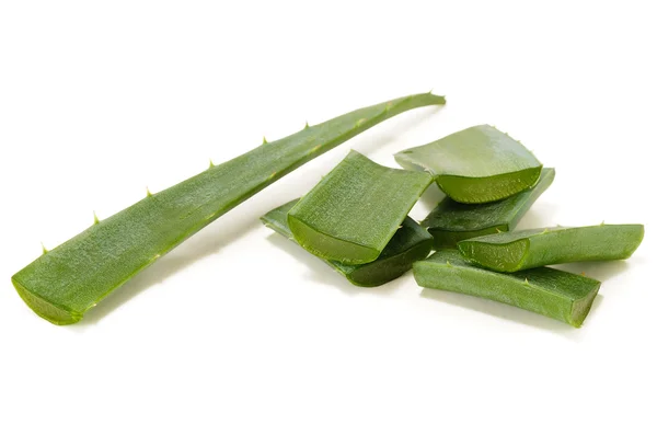 Cut leaf aloe vera — Stock Photo, Image