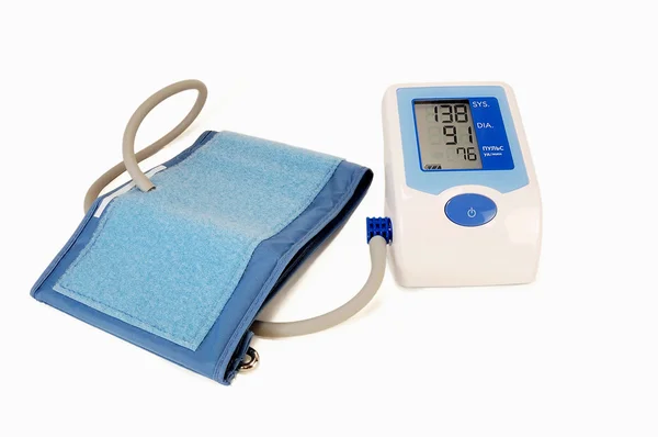 Automatic blood pressure monitor — Stock Photo, Image