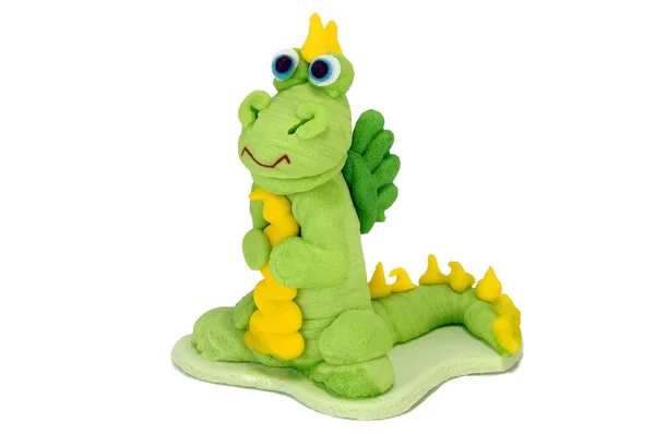 Zelený drak — Stock fotografie