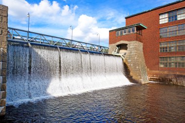 Tammerkoski dam clipart