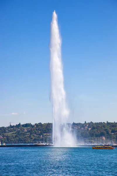 Женевський фонтан — стокове фото