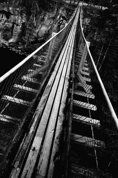 Ponte pendente — Fotografia de Stock