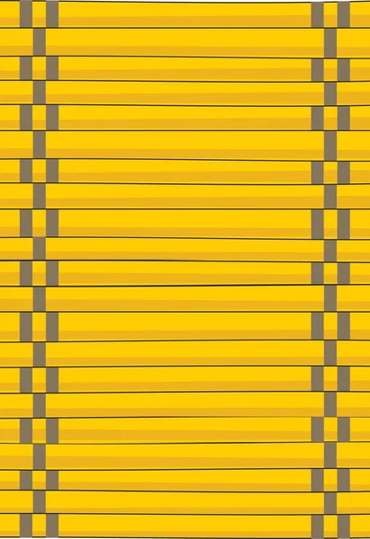 黄色竹矢量背景 免版税图库插图