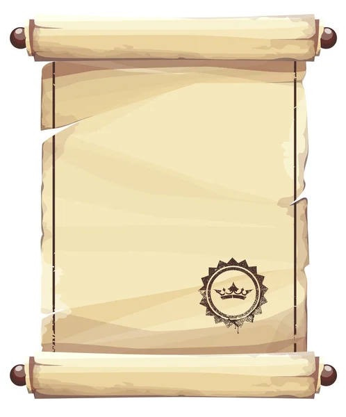 Фон гранжевого пергамента — стоковый вектор