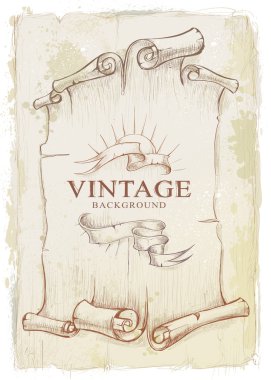 Vintage background clipart