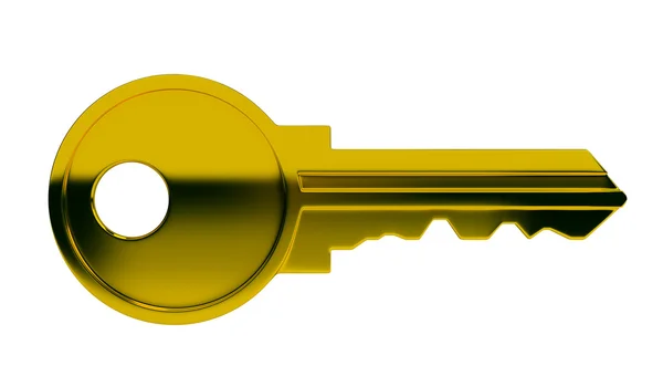 Golden key — Stock Photo, Image