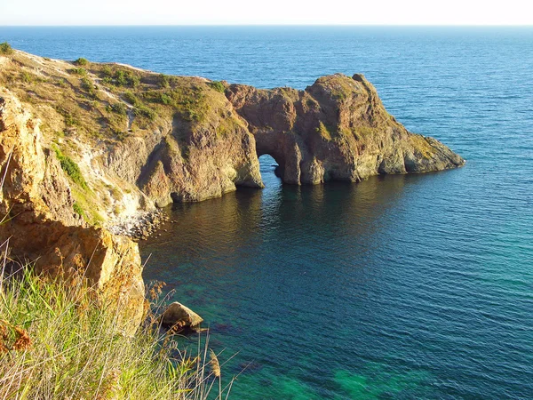 Diana gruta no mar Negro — Fotografia de Stock