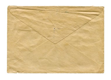 Old envelope clipart