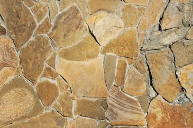 Stone tiles wall clipart