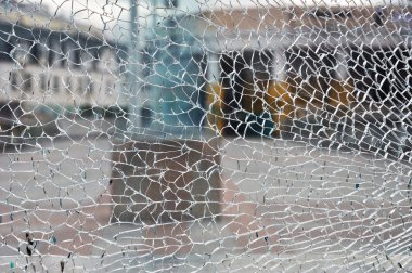 Cracked glass clipart