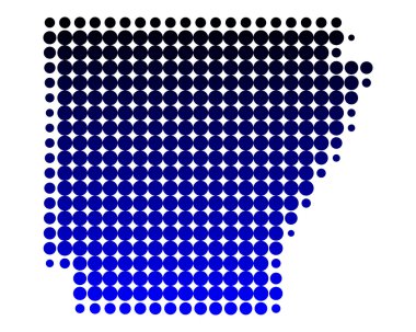 Map of Arkansas