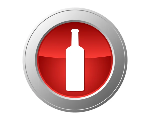 Bottle button — Stock Photo, Image