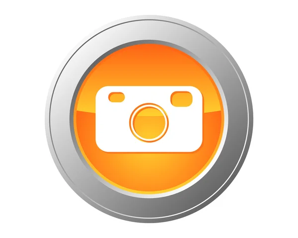 Botón cámara — Foto de Stock