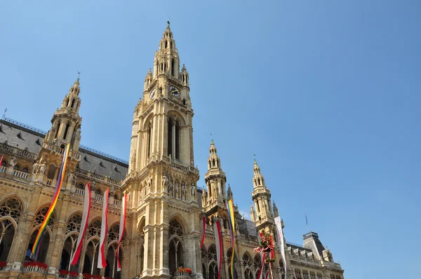 stock image Town hall (Rathaus) of Vienna