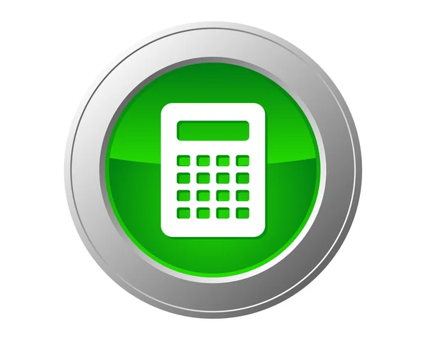 Calculator button — Stock Photo, Image