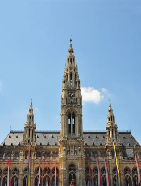Town hall (Rathaus) of Vienna — Stock Photo, Image