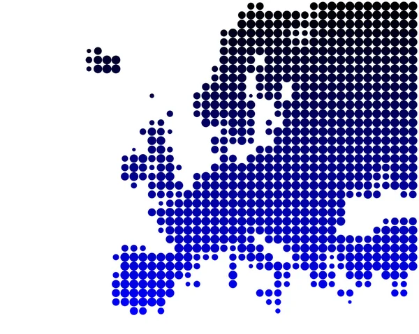 Map of Europe — Stok fotoğraf