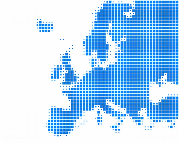 유럽의 지도 — 스톡 사진