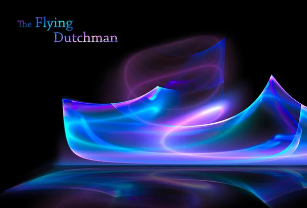 Schip-phantom "flying Nederlandse" — Stockfoto