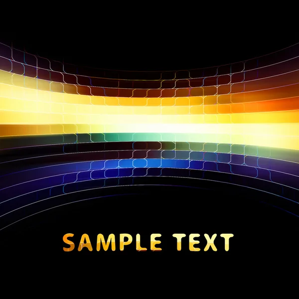 Digital glowing template — Stock Photo, Image