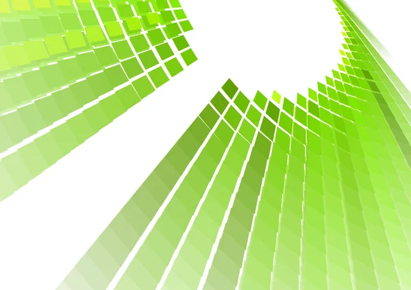Fond vert moderne — Image vectorielle