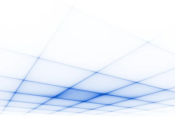 Blaues Raster 3D-Oberfläche — Stockfoto