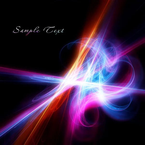 Zarif renk fractal — Stok fotoğraf