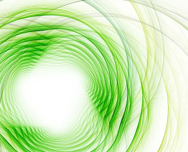 Textura fractal verde — Fotografia de Stock