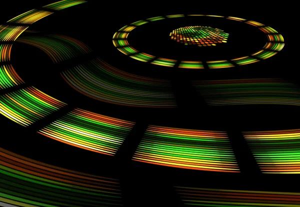 Flyer disco — Image vectorielle