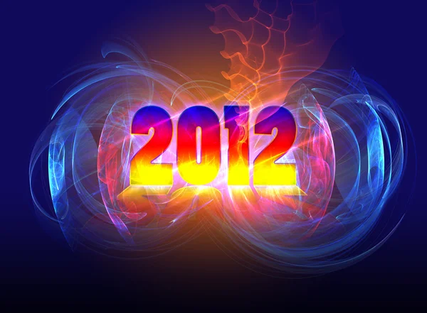 新しい 2012 年に来る — ストック写真