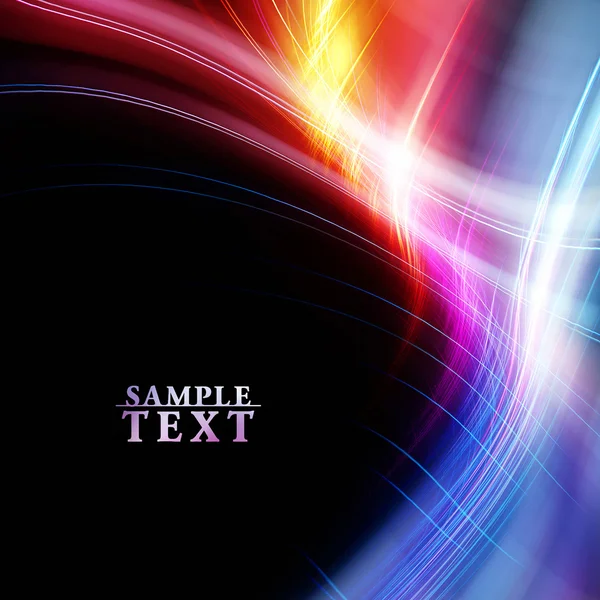 Bright fractal template — Stock Photo, Image