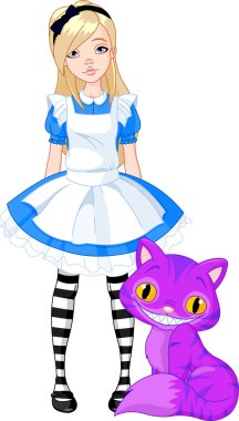 Alice in Wonderland clipart