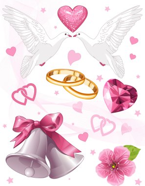 Wedding art clipart