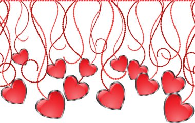 Seamless garland clipart