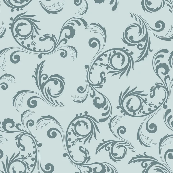 Ornement gris sans couture — Image vectorielle
