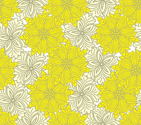Bicolor yellow seamless background — Stock Vector