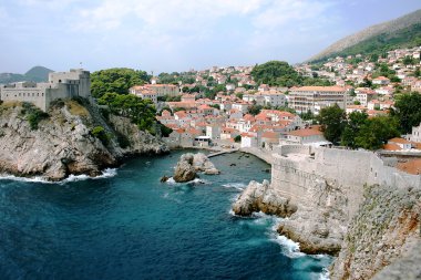 Dubrovnik Old City clipart