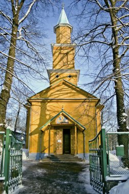 eski ahşap kilise