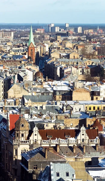 Panoramablick auf Riga — Stockfoto