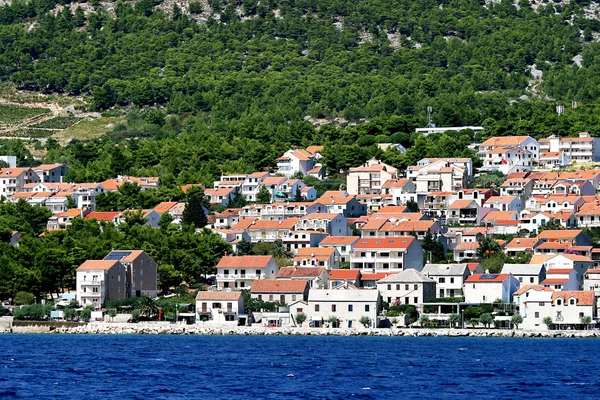 Croatian town Makarska — Stock Photo, Image