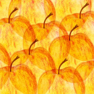 Autumn Apples Background clipart