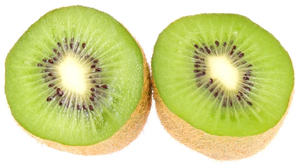 Kiwi in tweeën gesneden — Stockfoto