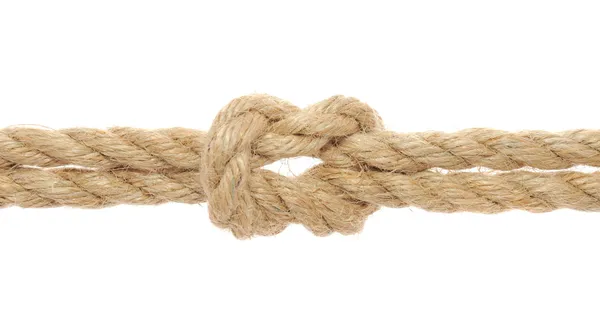 Rope with Reef Knot — Stock Photo, Image