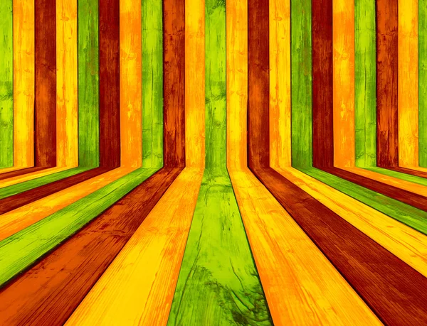 Creative Multicolored Wood Background — Stock Photo, Image