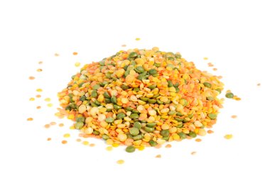 Legume Mix (Split Peas and Lentils) clipart