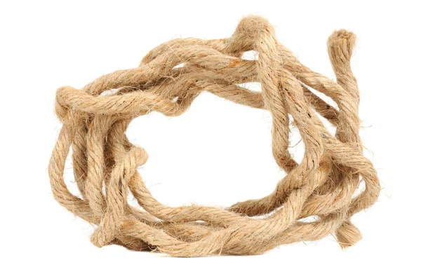 黄麻绳子 — 图库照片
